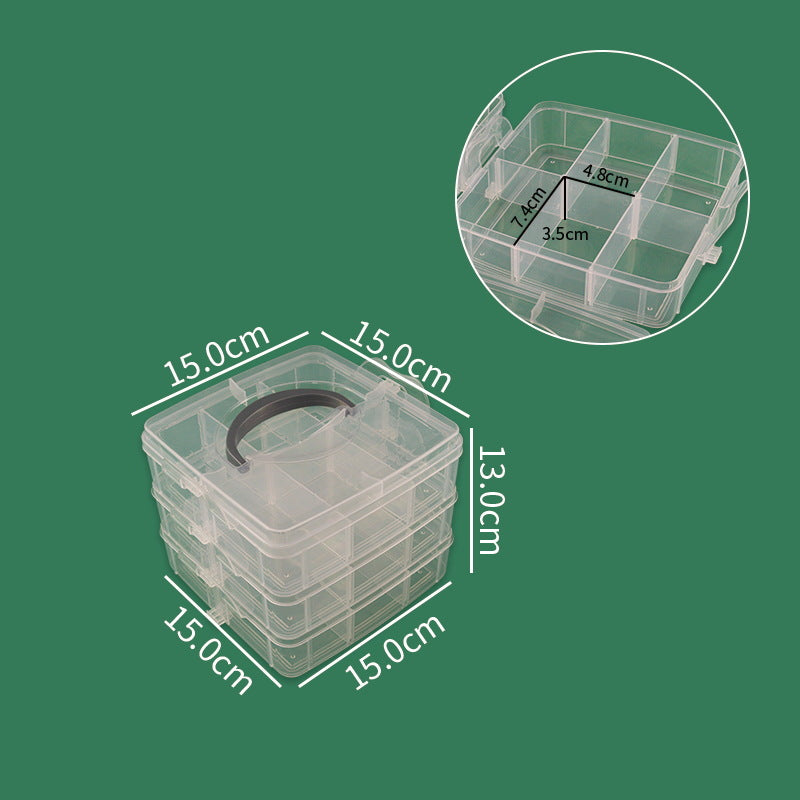 Multi-Functional Craft Storage Organizer Box Acalora