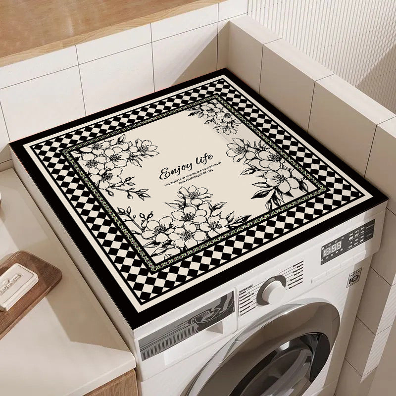 Laundry Room Decorative Mat Acalora