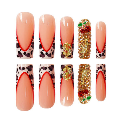 Artistic Decorative Press-On Nails Acalora