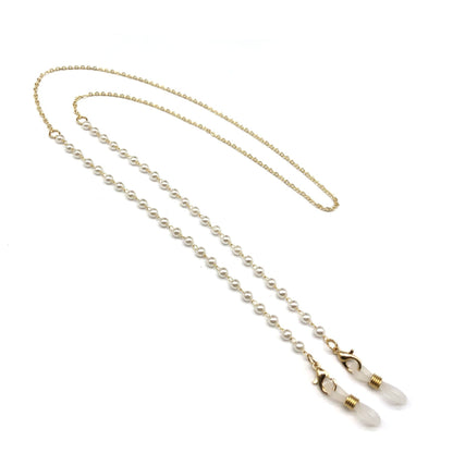 Pearl-Linked Eyewear Chain Acalora