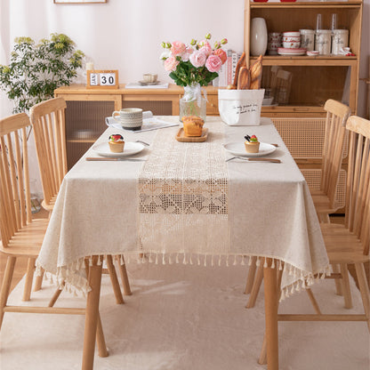 Decorative Linen Tablecloth
