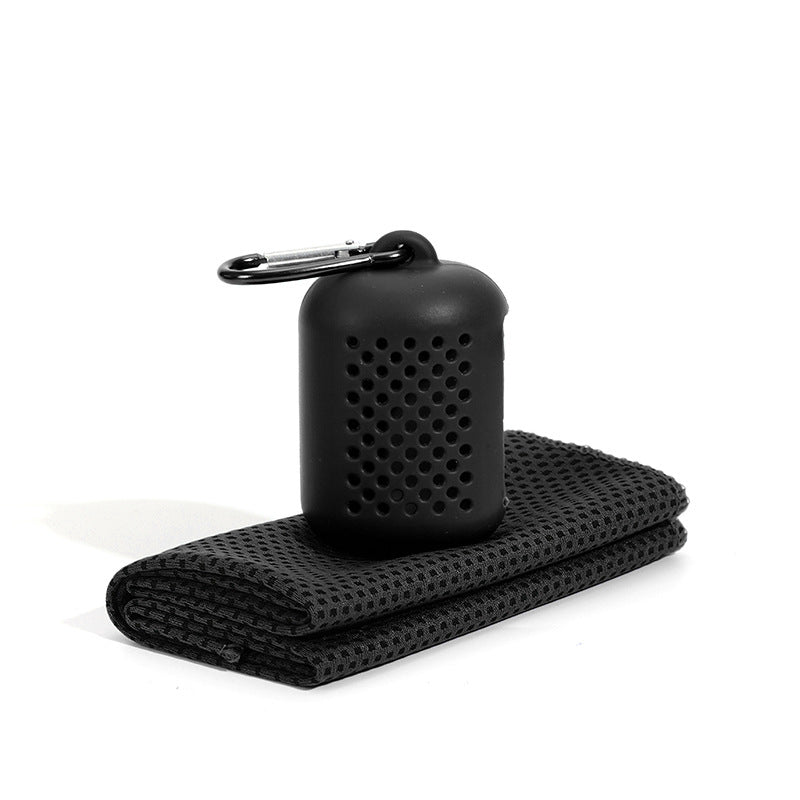 Unisex cooling towel in storage case Karnz