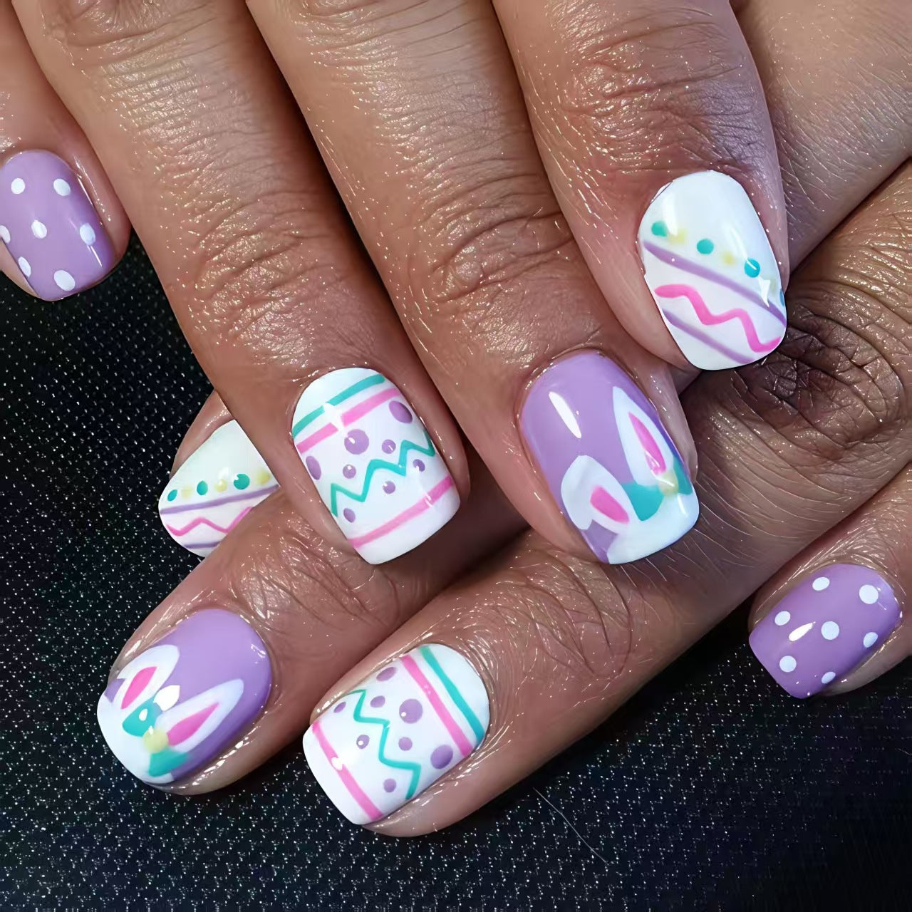 Playful Decorative Nail Art Acalora