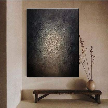 Textured Abstract Canvas Wall Decor
