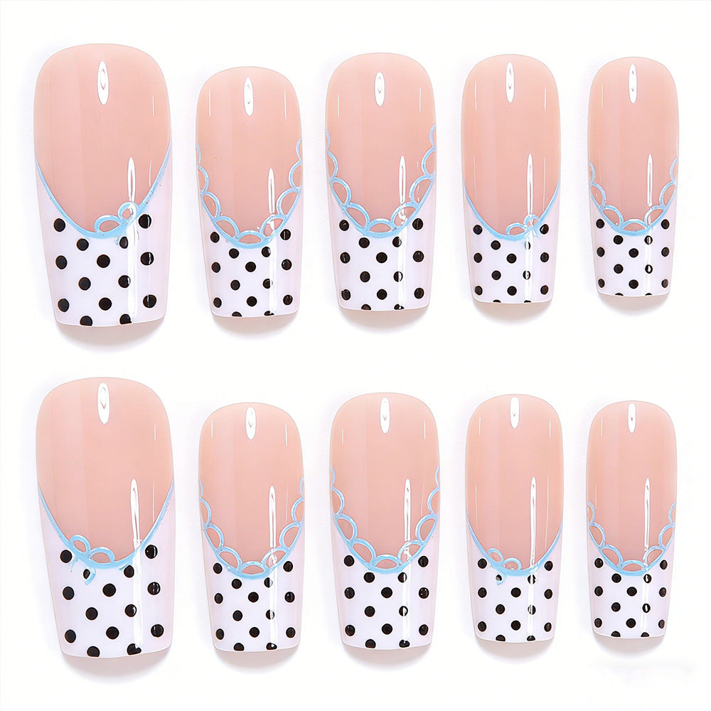 Artistic Long Acrylic Nail Enhancements Acalora