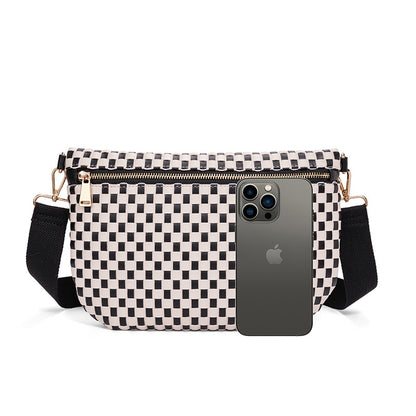Stylish Woven Crossbody Bag Acalora