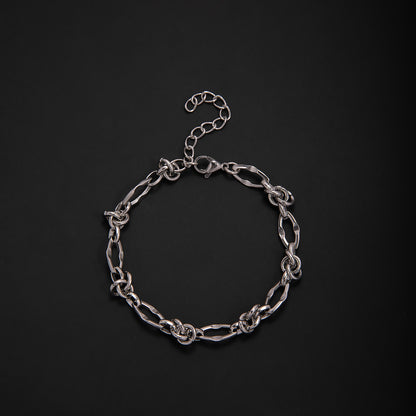 Elegant Geometric Link Bracelet Acalora