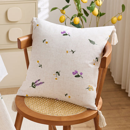 Decorative Tassel Cushion Cover