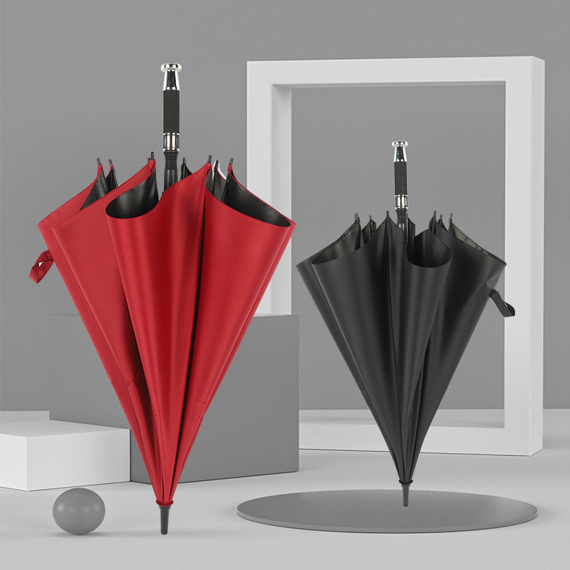 Women's Automatic Umbrella with Reinforced Wind Protection System Bowlift