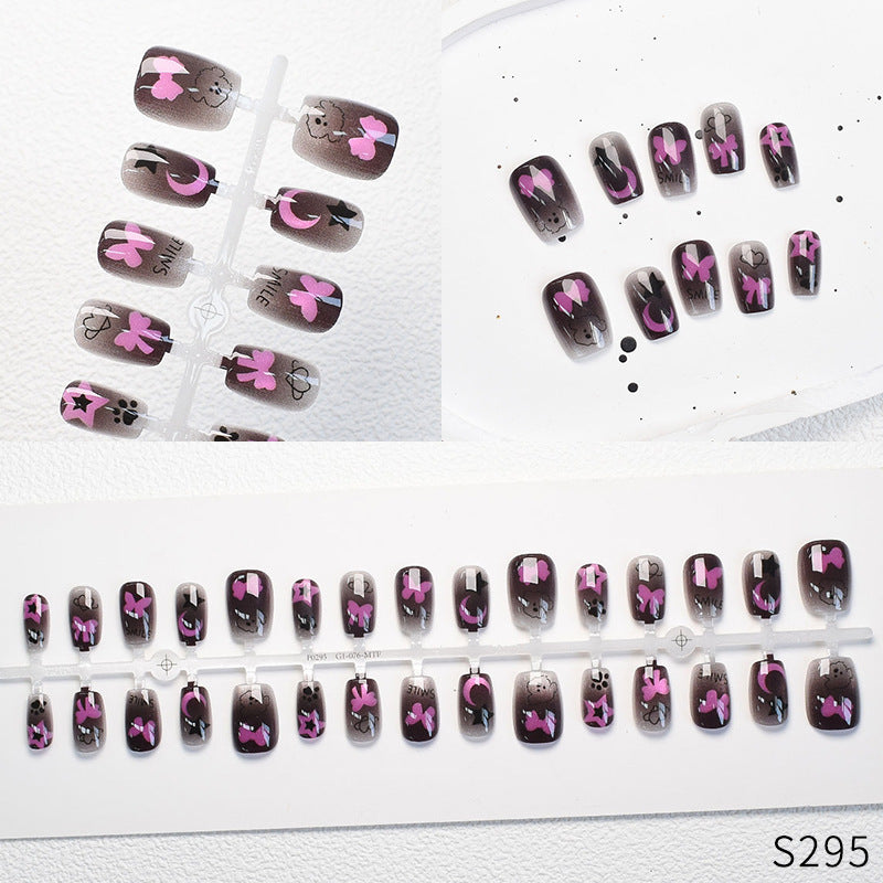 Cute Animal-Themed Press-On Nail Set Acalora