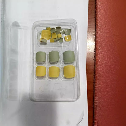 Matte Finish Press-On Nail Tips Set Acalora