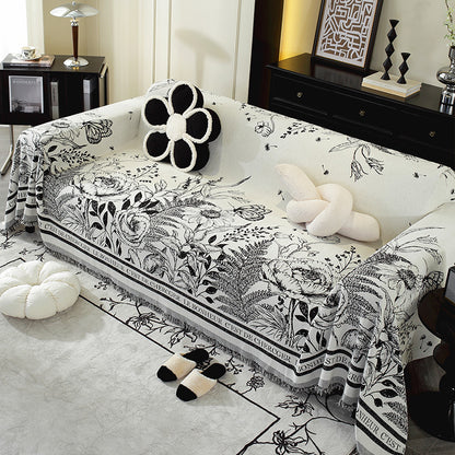 Artistic Abstract Throw Blanket