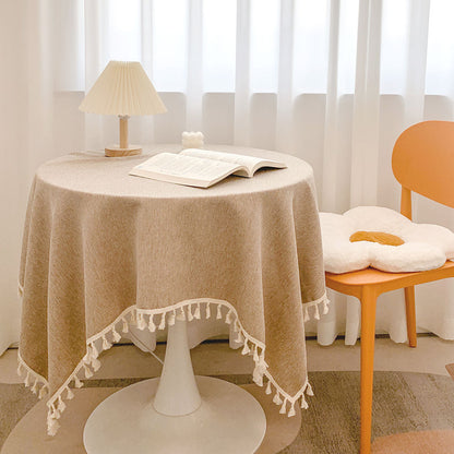 Decorative Fringed Table Cover