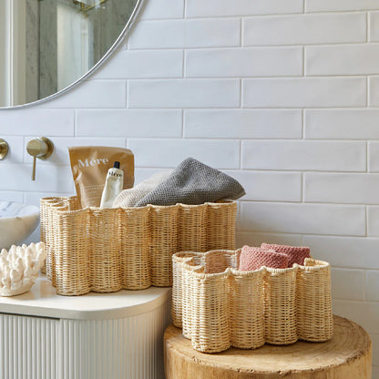 Artistic Woven Storage Basket Acalora