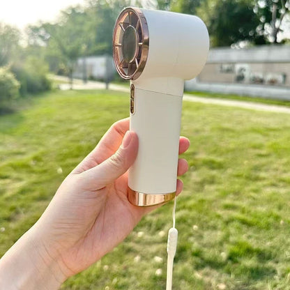 Women's portable hand fan with digital control Karnz