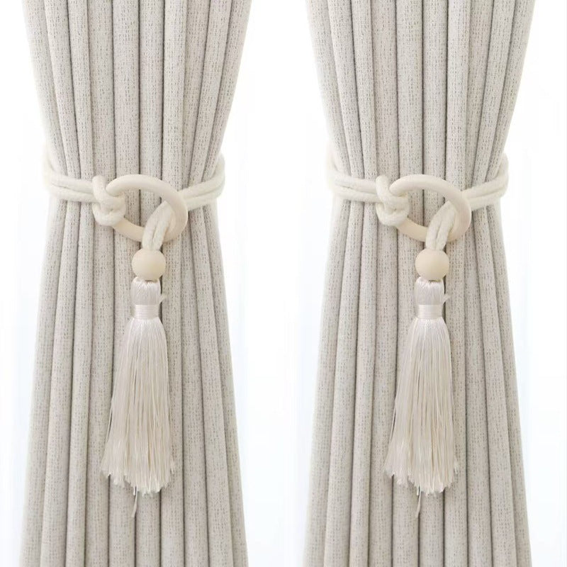 Elegant curtain tieback with tassels Acalora