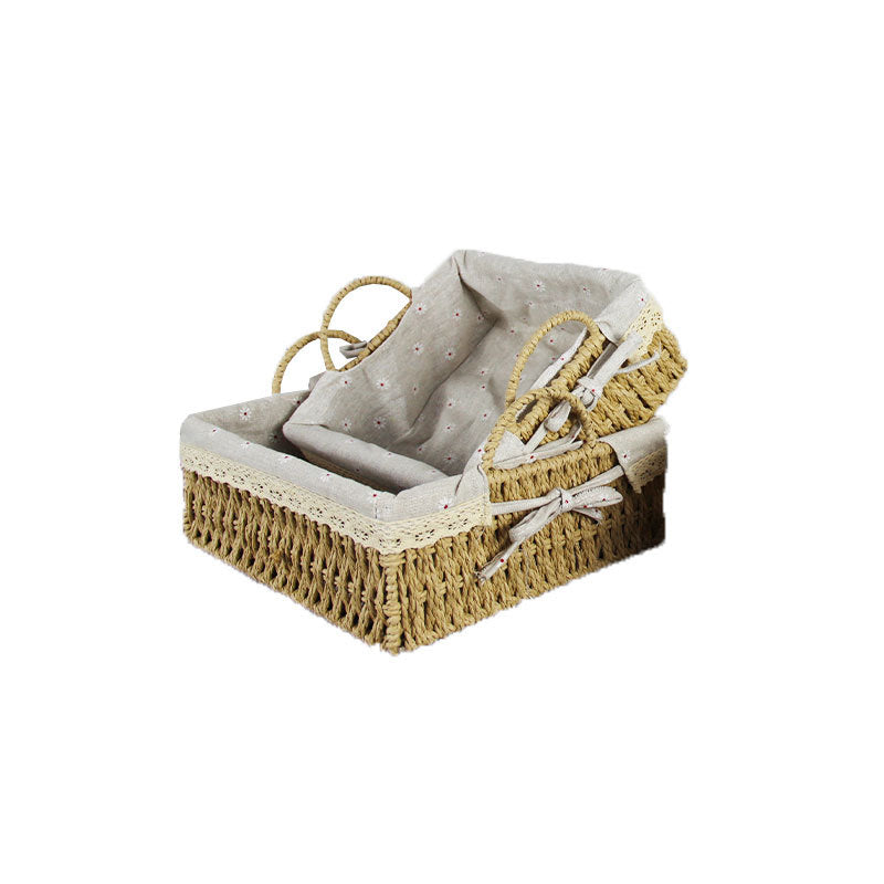 Handcrafted Woven Storage Basket Acalora