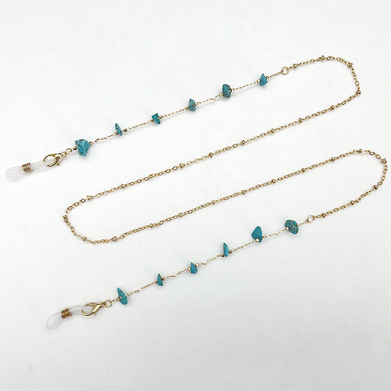 Colorful Gemstone Eyewear Chain Acalora