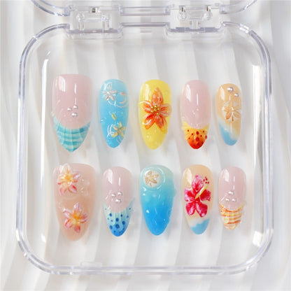 Artistic Tropical Nail Art Set Acalora