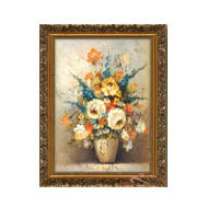 Ornate Floral Wall Decoration