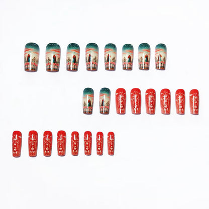 Romantic Scenic Nail Art Acalora