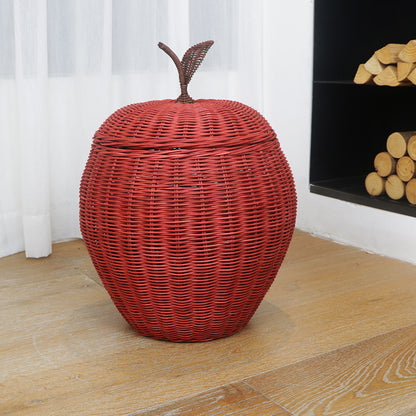 Decorative Woven Storage Container with Lid Acalora