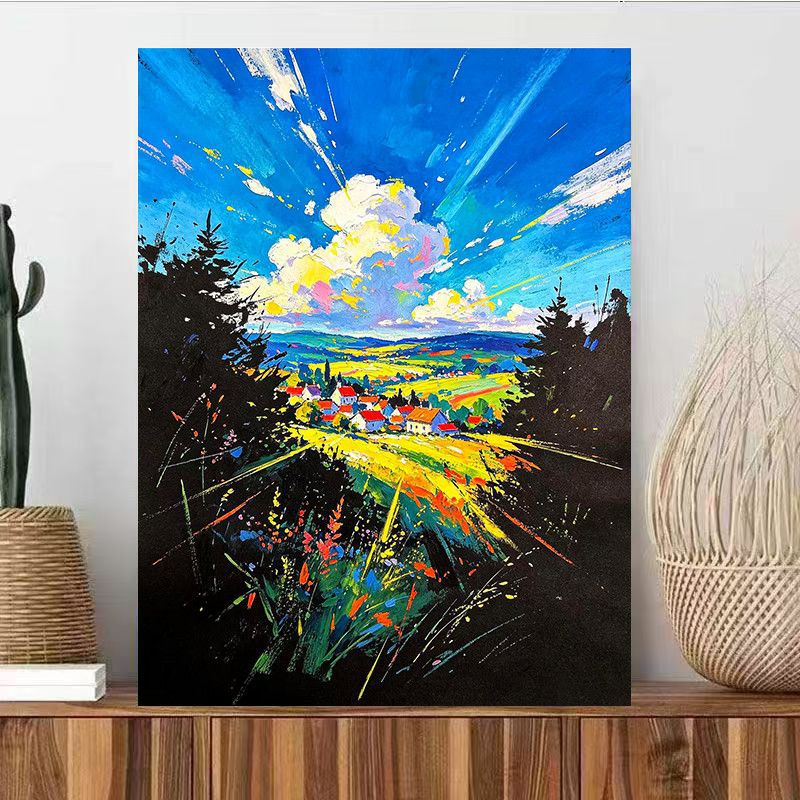 Landscape Inspired Abstract Wall Art