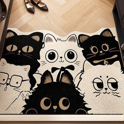 Cat-Themed Entrance Mat