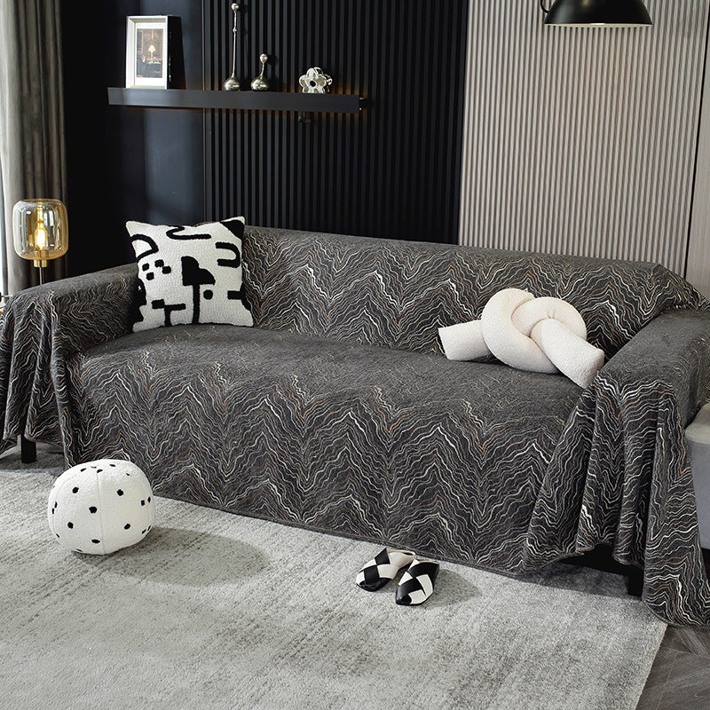 Elegant Textured Sofa Cover