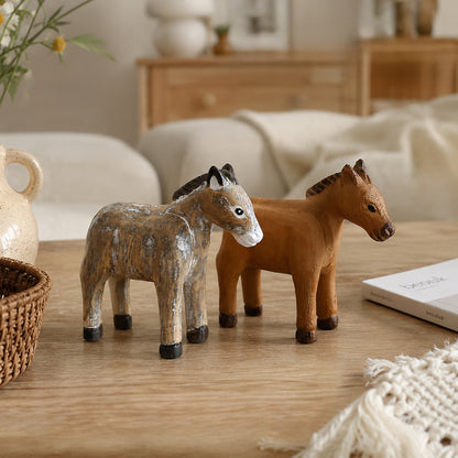 Decorative Horse Statue Accent