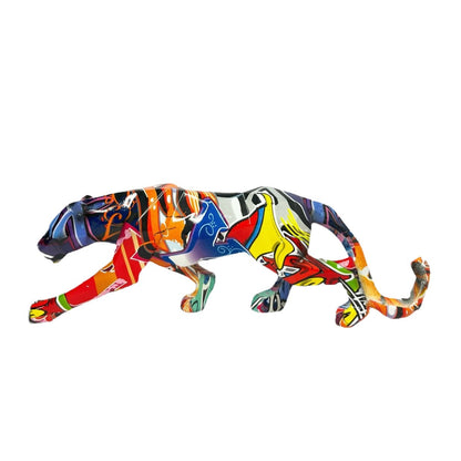 Decorative Panther Sculpture Acalora