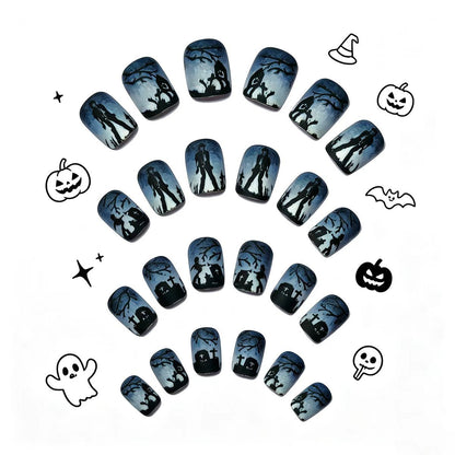 Gothic Graveyard Nail Art Acalora