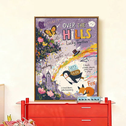 Whimsical Holiday-Themed Wall Art