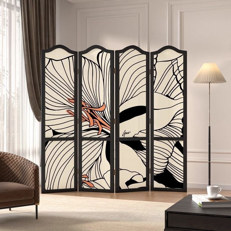 Flower Motif Room Divider Acalora
