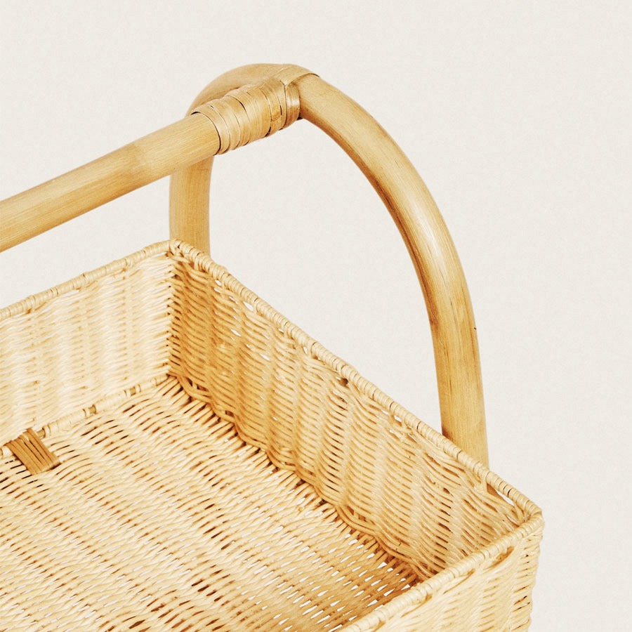 Multi-Tier Woven Storage Rack Acalora