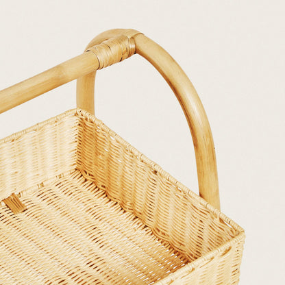 Multi-Tier Woven Storage Rack Acalora