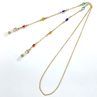 Star-Embellished Eyewear Retainer Chain Acalora