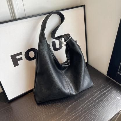 Textured Leather Hobo Bag Acalora