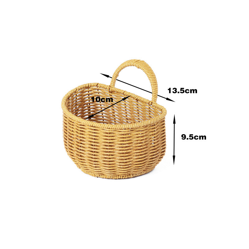 Handwoven Rectangular Storage Basket Acalora