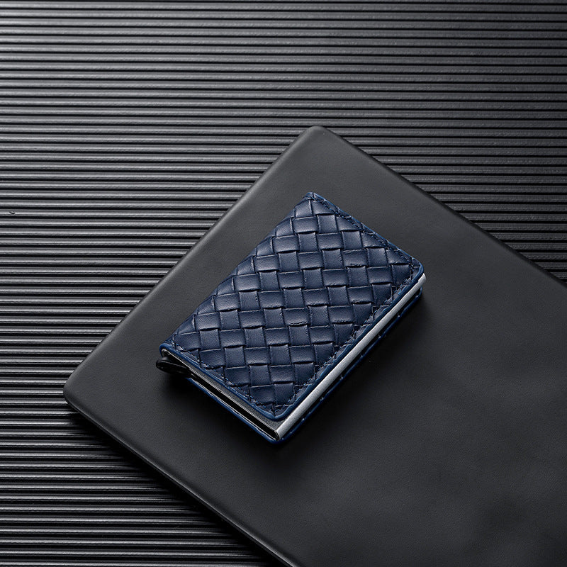Premium Leather Business Card Holder Acalora