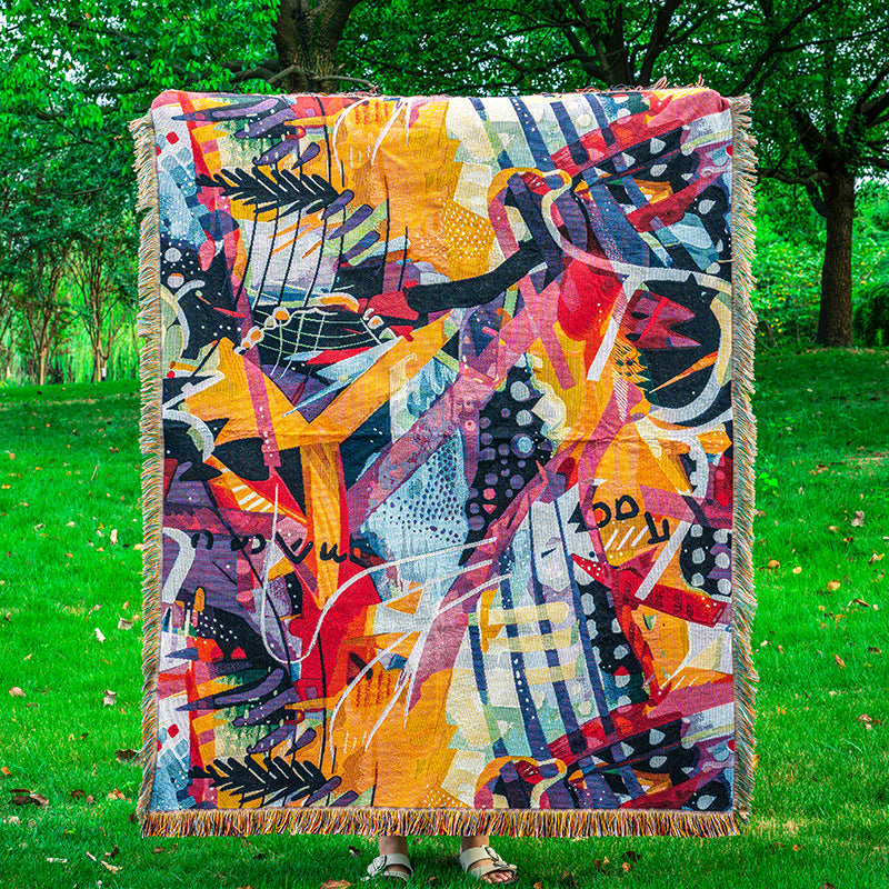 Artistic Throw Blanket