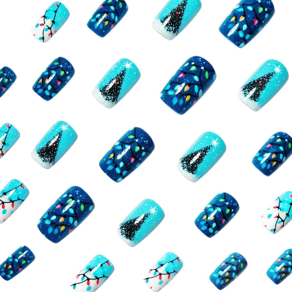 Artistic Holiday Nail Art Acalora