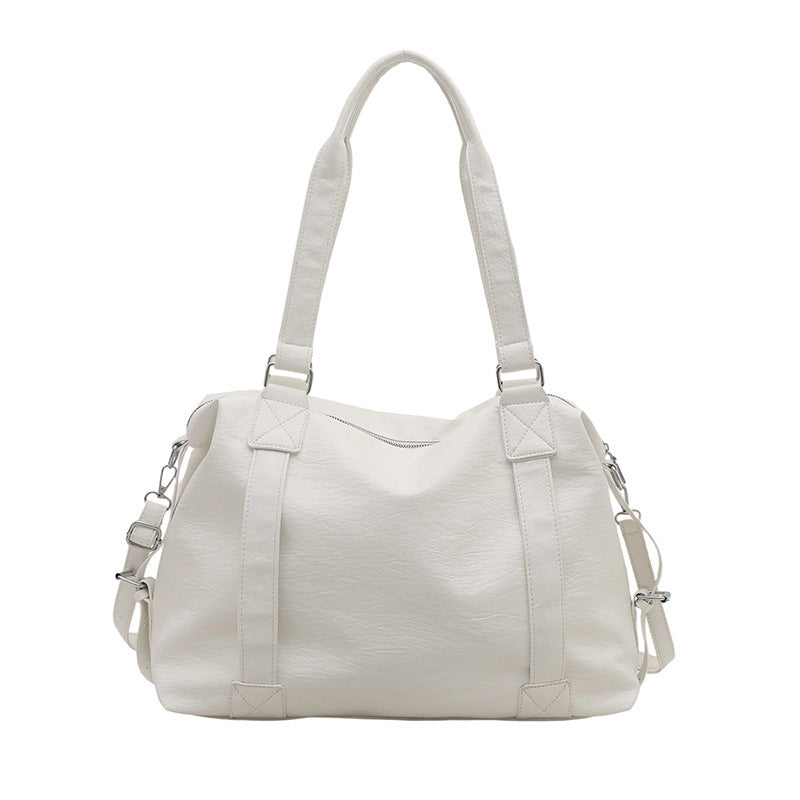 Luxurious Faux Leather Travel Tote Bag Acalora