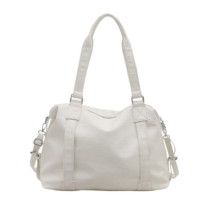Luxurious Faux Leather Travel Tote Bag Acalora