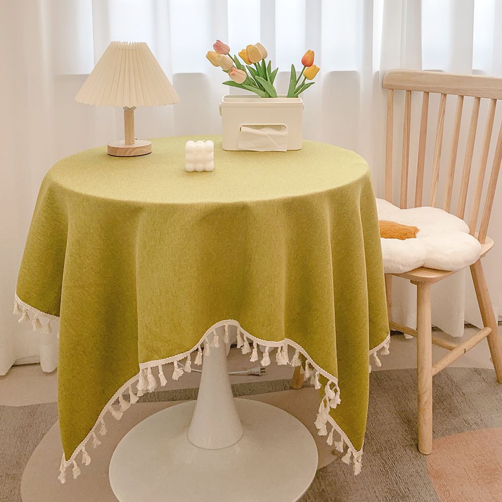 Decorative Tassel Tablecloth