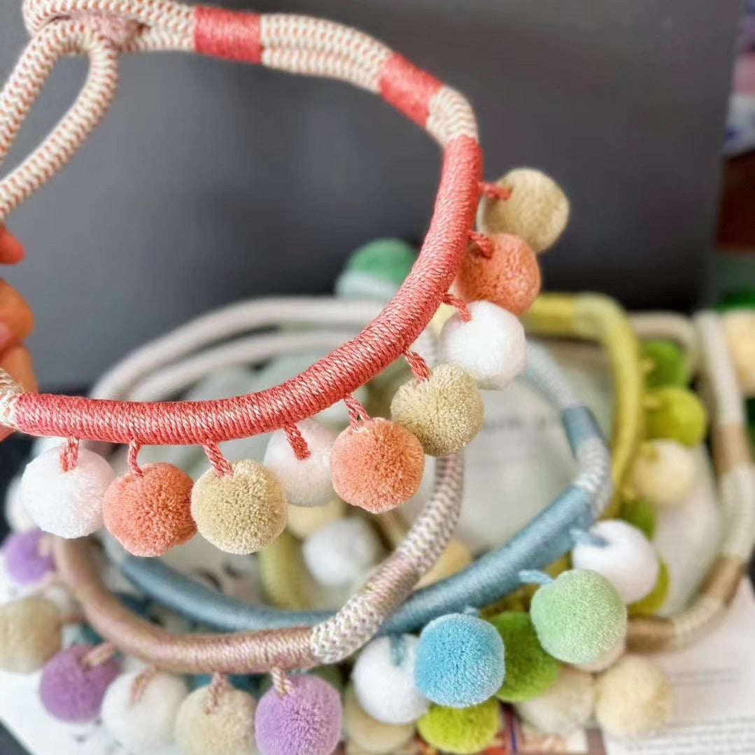Trendy Knit Necklace Acalora
