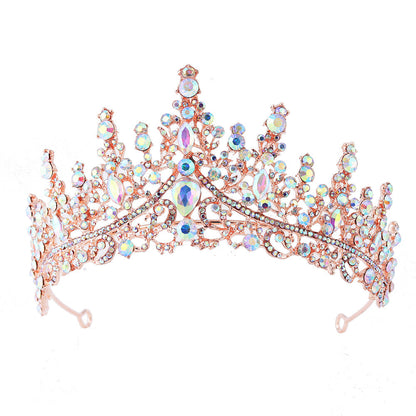 Ladies' Rhinestone Tiara with sparkling gemstone wreath
