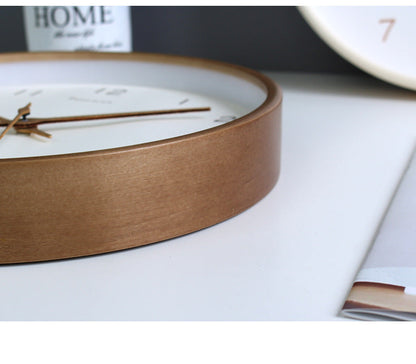 Skanto | TimberClock - Solid Wood Analog Clock