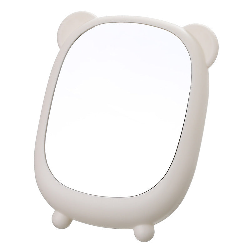 Cute Panda-Themed Handheld Makeup Mirror
