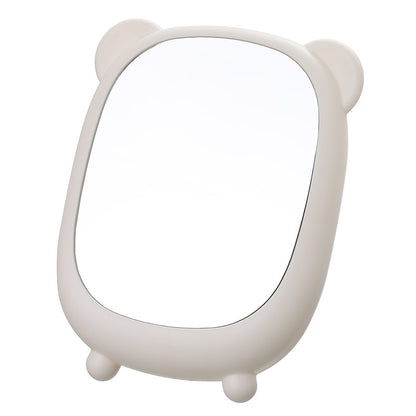 Cute Panda-Themed Handheld Makeup Mirror